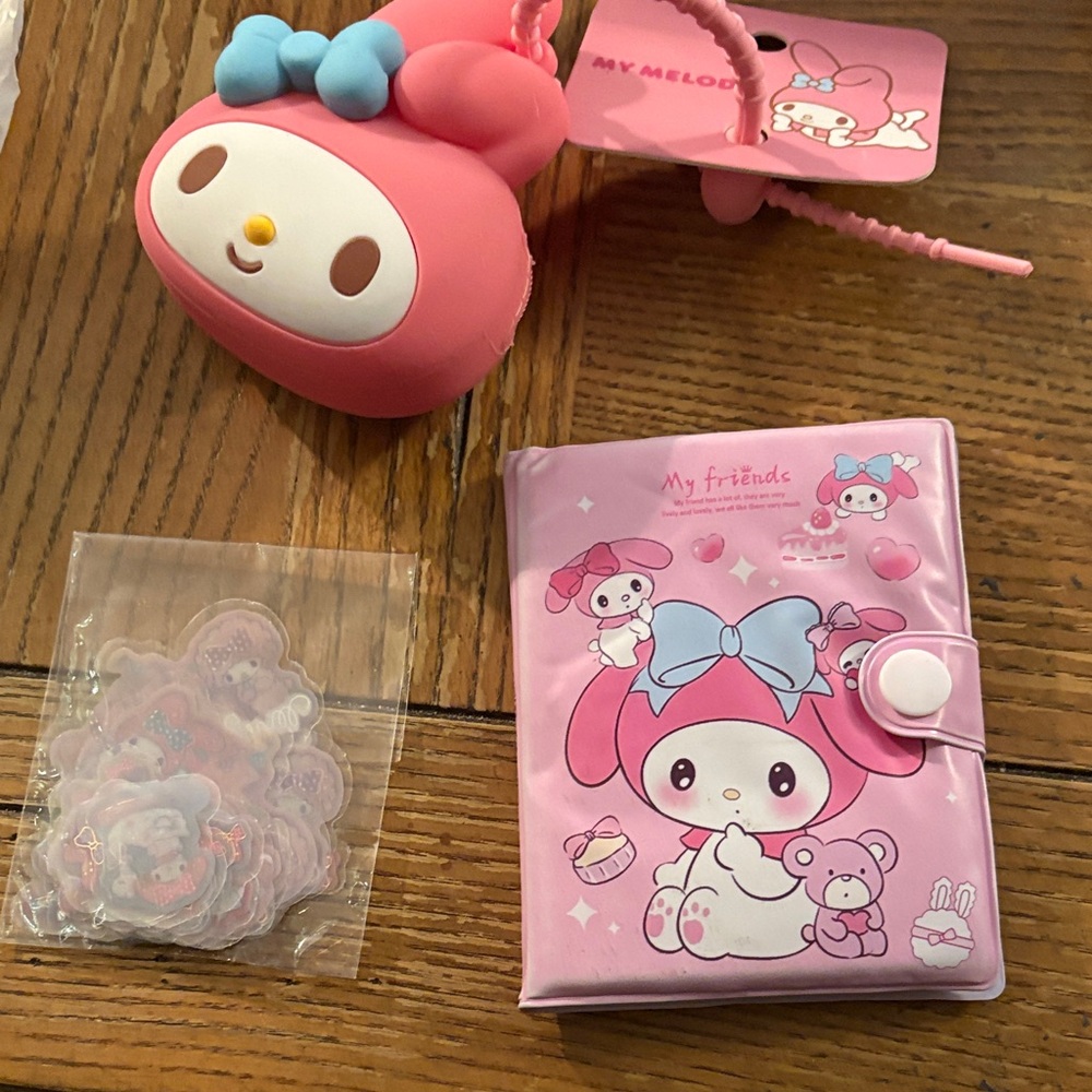 Sanrio My Melody Pink Kids Bag Set